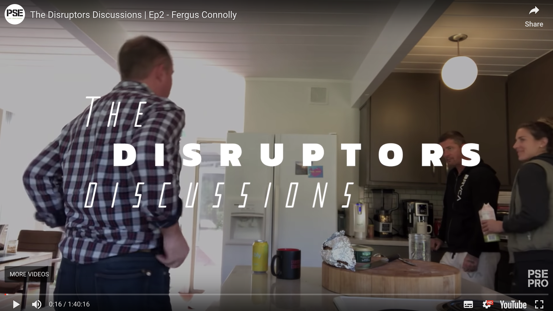 Disruptors Episode 2 - Fergus Connolly